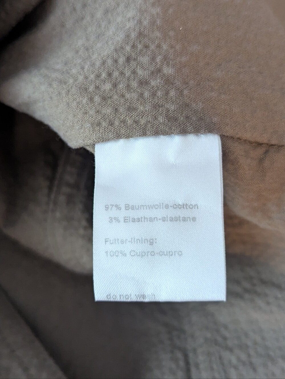 AKRIS PUNTO Light Brown Textured Button-Front Relaxed Fit Blazer Jacket Size 14 - Picture 6 of 8